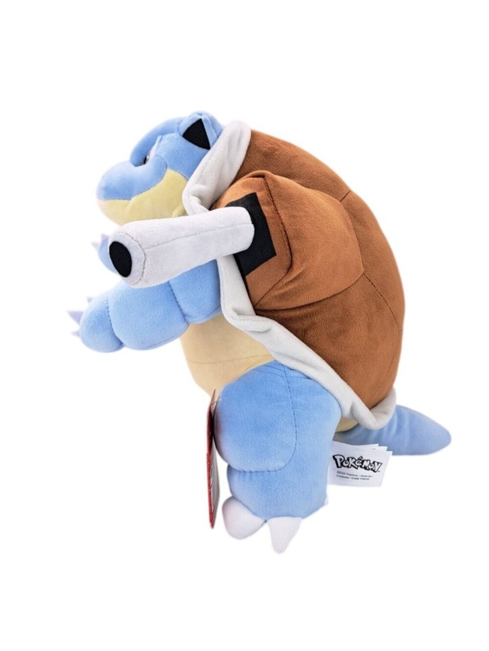 Pokemon Blastoise Plush Stuffed Animal Toy 12" Blue Brown Official Licensed New - Picture 5 of 13